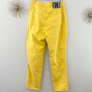 Vintage Escada Yellow Pants Jeans 42/12